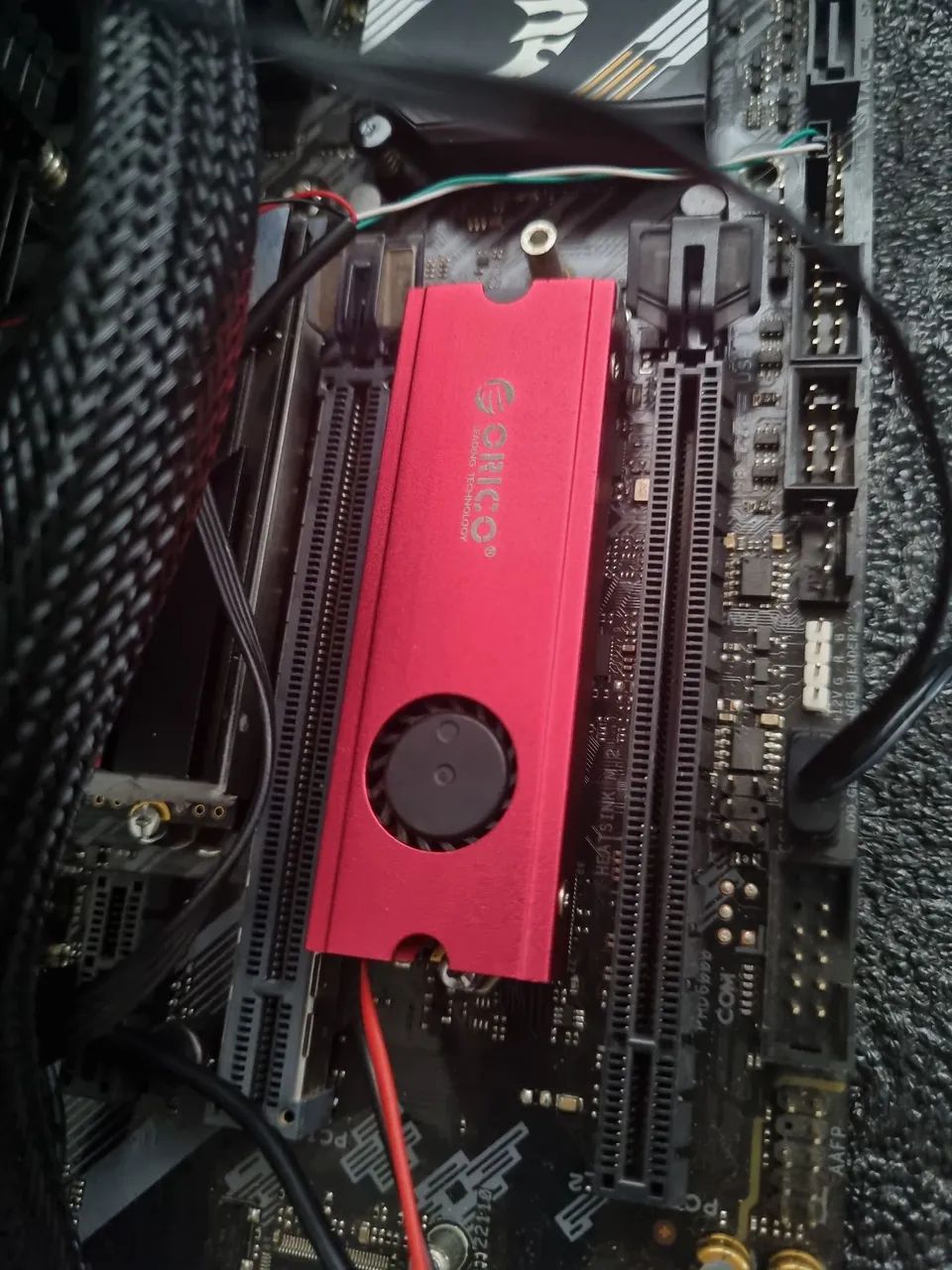 Dissipador de calor marca orico  para ssd m.2  - Foto 3