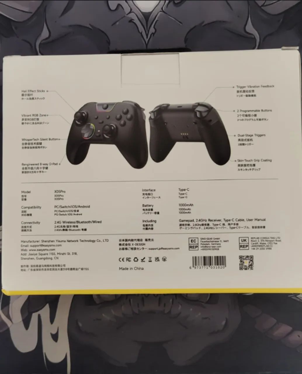 Controle EasySMX X05 PRO - NOVO - Foto 6