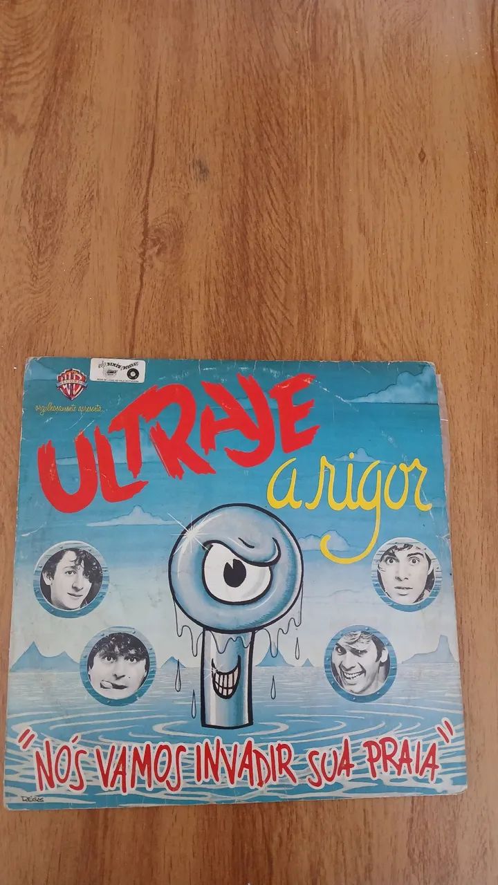 Disco de vinil banda Ultraje a Rigor