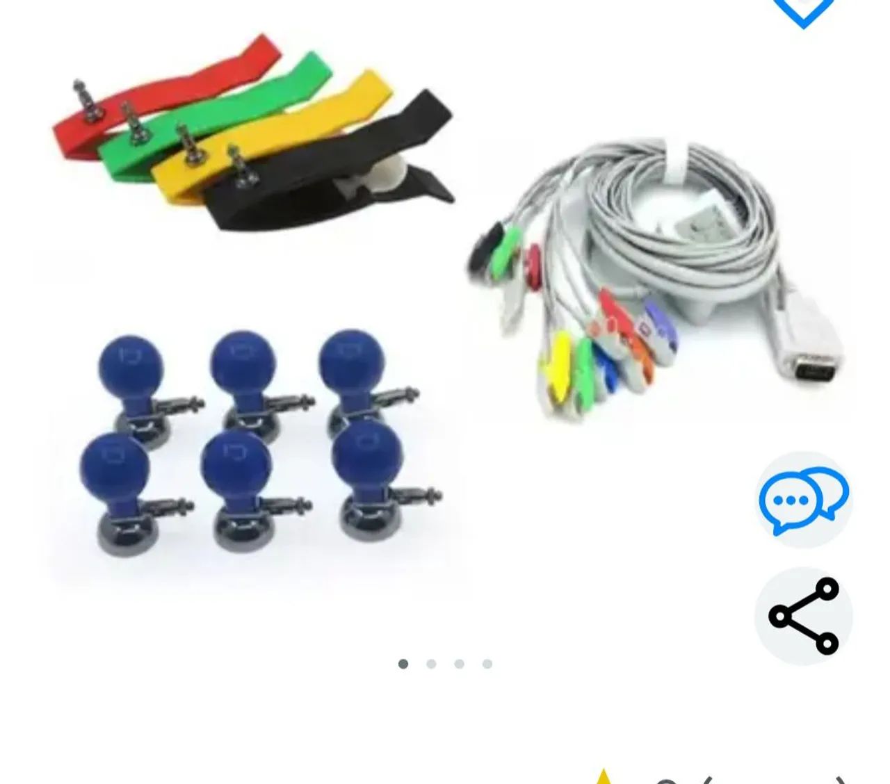 Kit para eletrocardiograma 