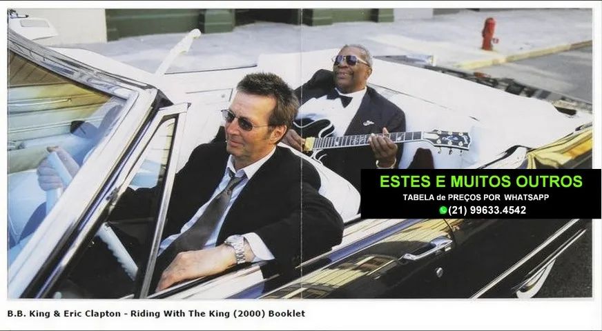  6 Cds Eric Clapton.Mais de 800 cds disponíveis.Envio mínimo R$ 120,00