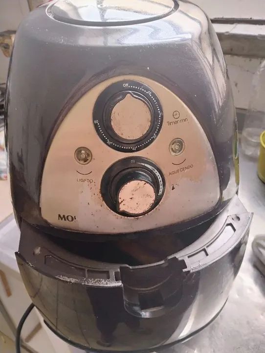 Ayirfreir Elétrico Mondial - usado - Foto 3