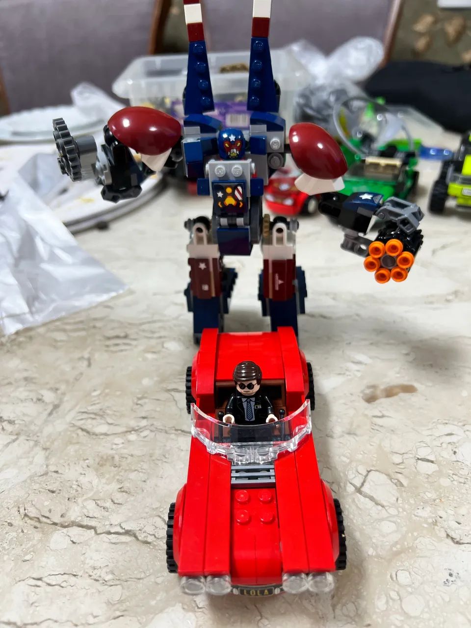 Kit Lego Capitão América 