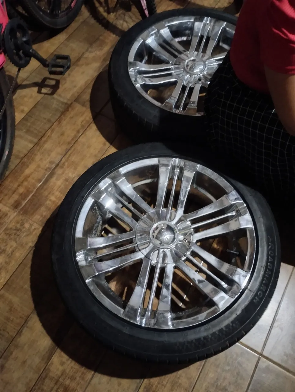 Rodas Cromadas Aro 20 s10