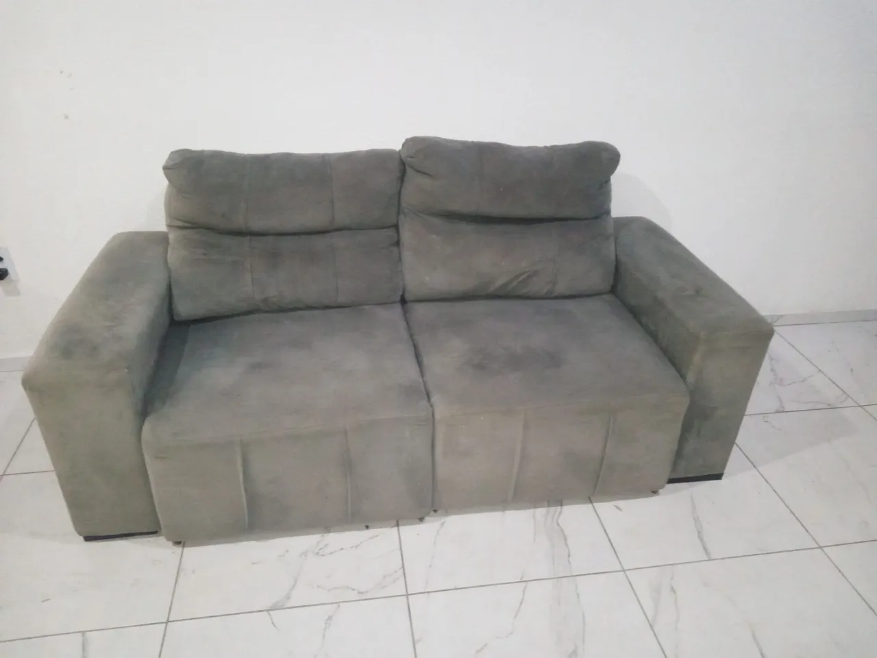Sofá reclinável sofá cama - conforto top!