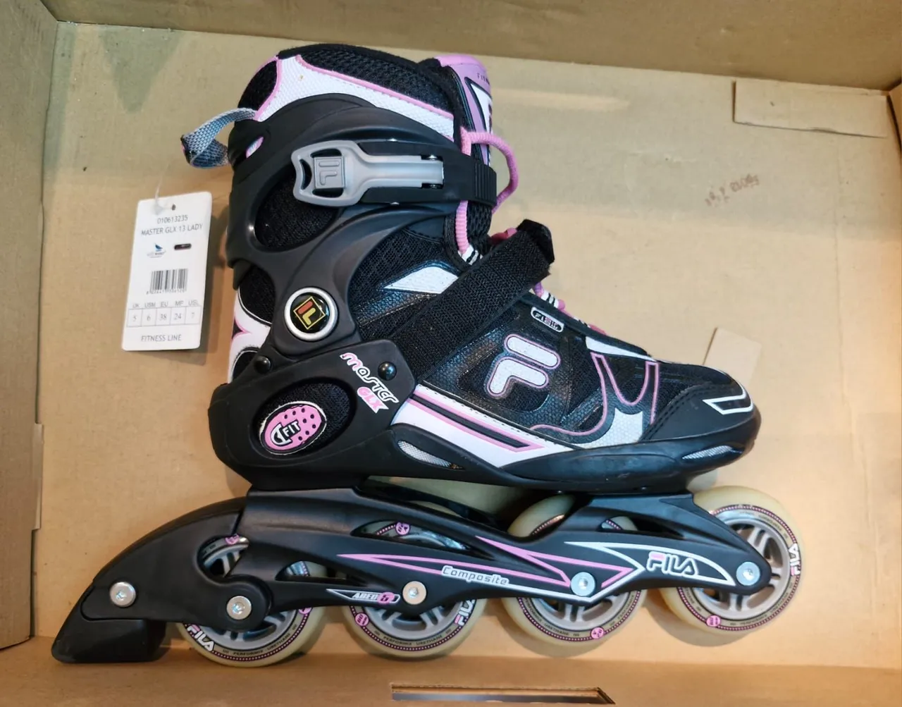 Patins Fila Master Glx 13 Lady Núm 36
