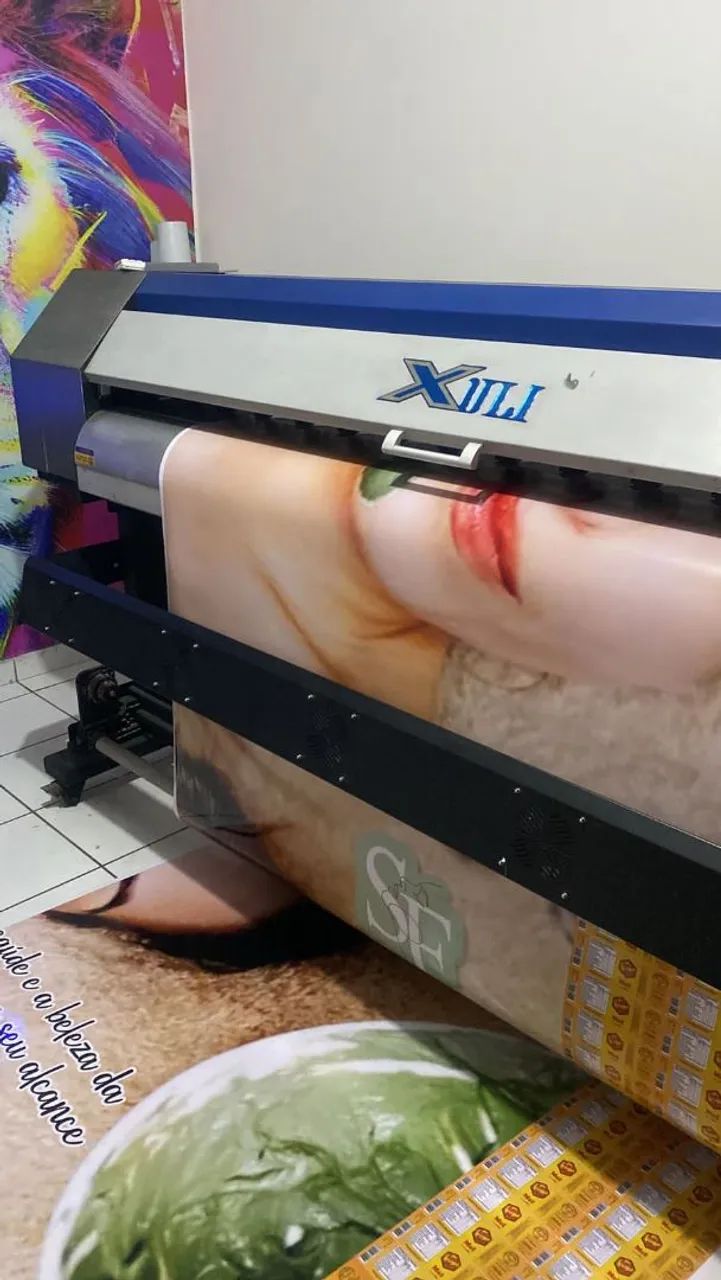PLOTTER DE IMPRESSÃO XULLI COM CABEÇA DX5 - Foto 5