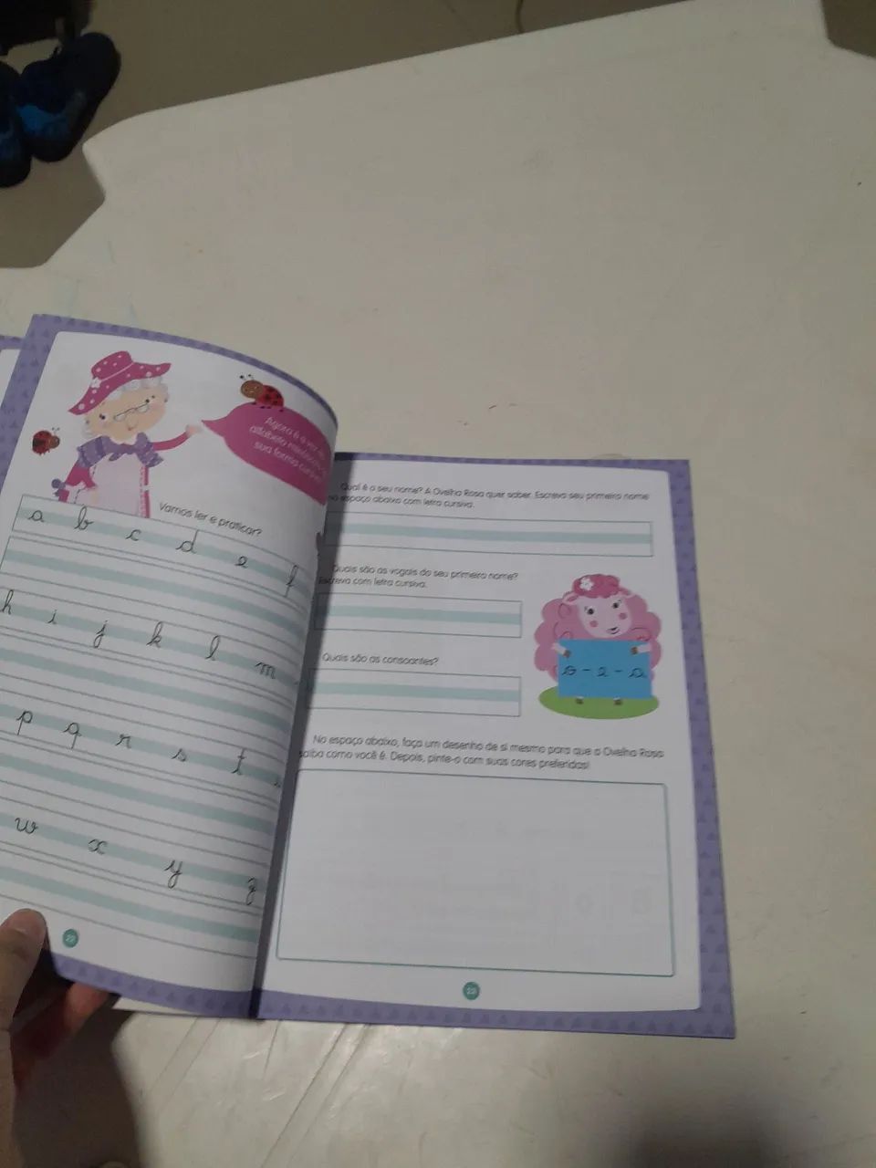 Caderno de caligrafia para crianças - Aprenda Caligrafia - Foto 3