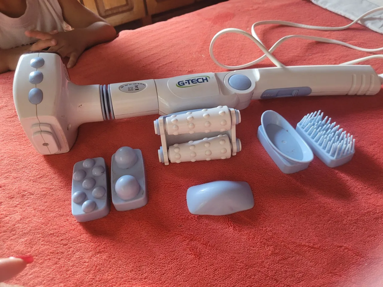 Massageador Elétrico G-Tech com Acessórios