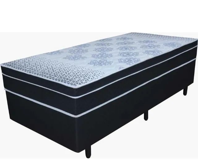 Cama Box Atenas Solteirão 108x198x24cm Biflex Novo fazemos entrega - Foto 2