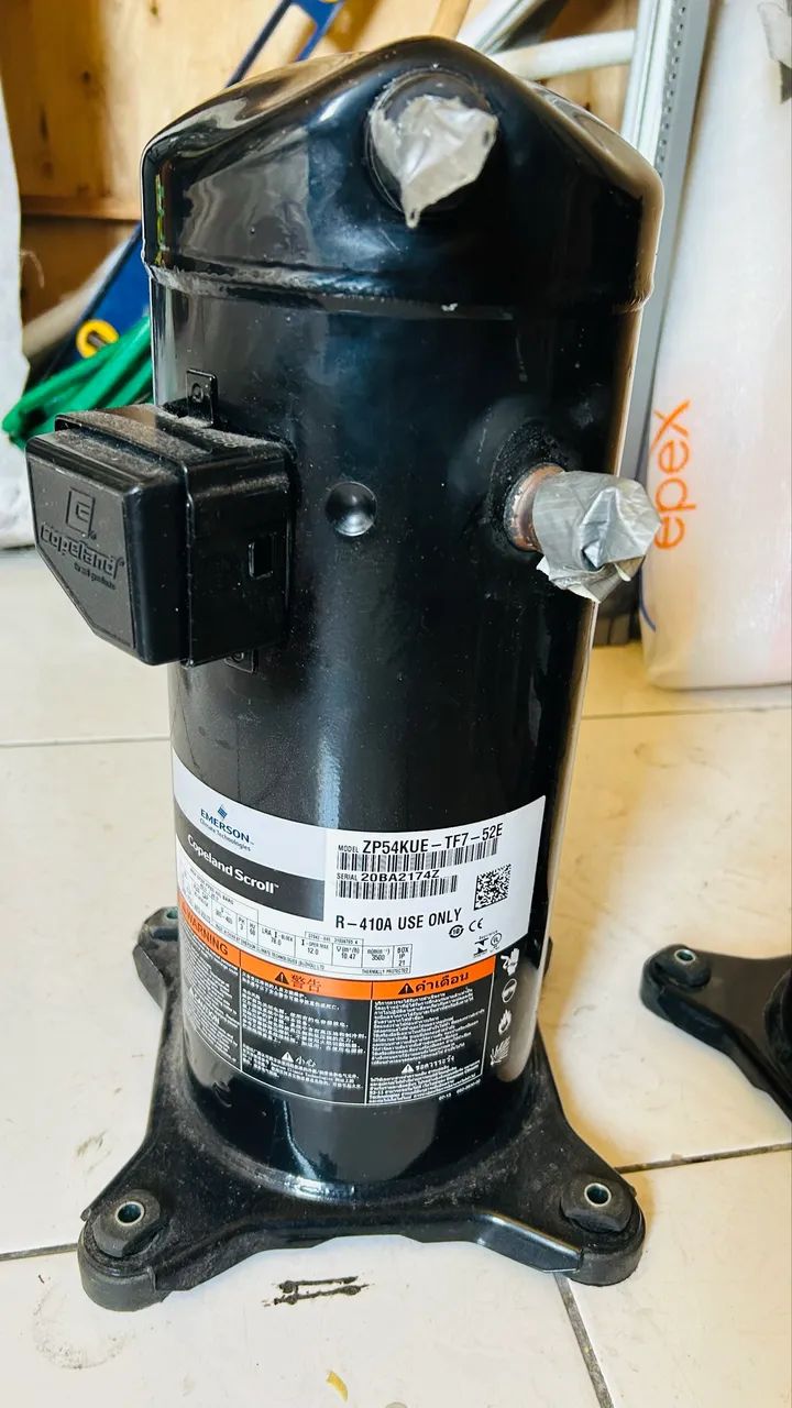 COMPRESSORES SCROLL - 380 TRIFÁSICO 60 MIL BTU?S(GÁS R 410A - Foto 3