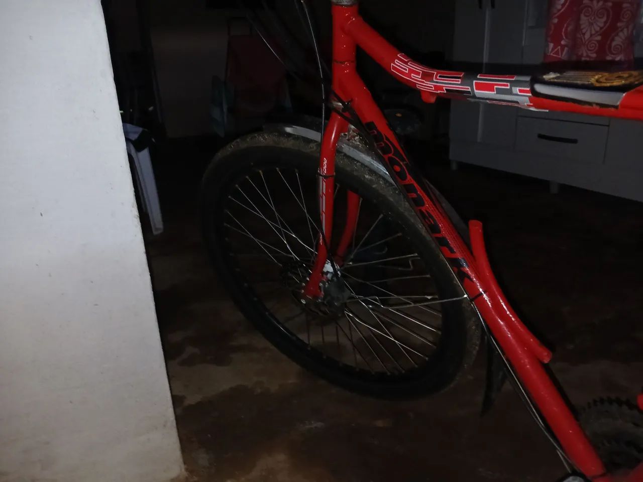 Bicicleta Mountain Bike Vermelha - Foto 4