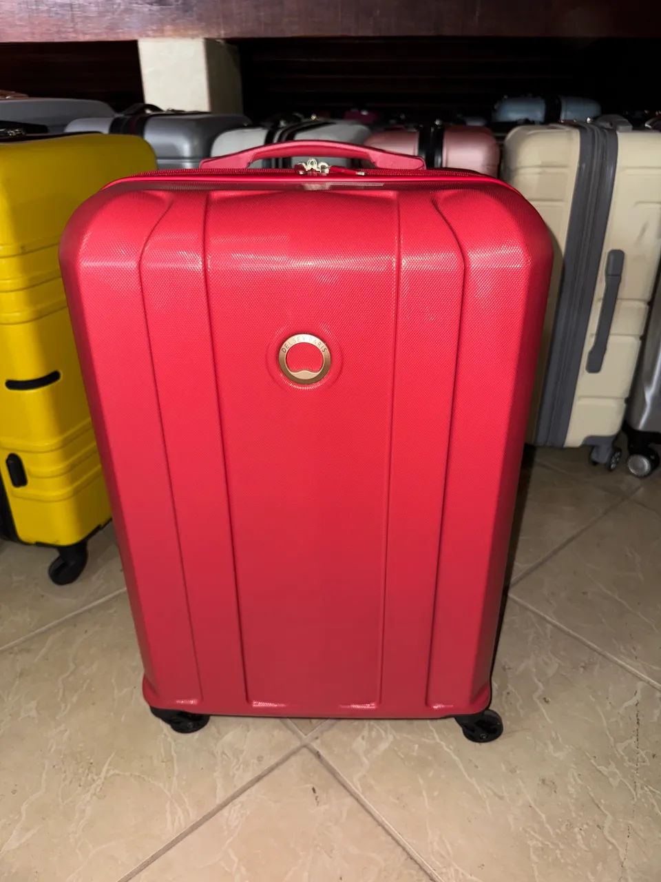 Mala de viagem DELSEY PARIS 23kg usada 1x IMPORTADA 