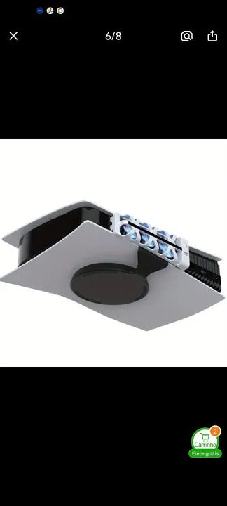 Cooler de resfriamento traseiro para PS5 (FAT)  - Novo - Foto 5