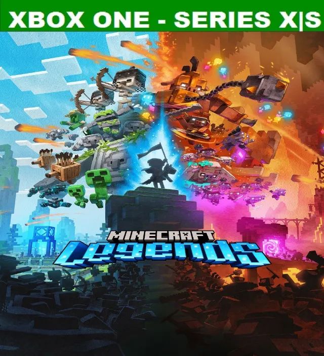 Minecraft Legends Xbox One Série X/S - Código 25 Digitos