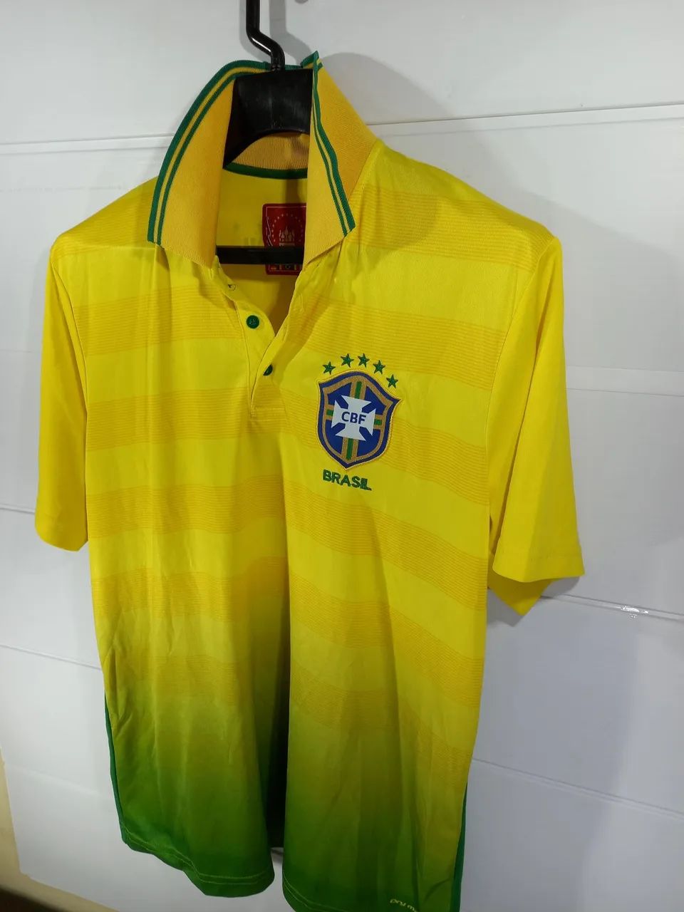 camisa polo torcedor brasil world cup rússia 2018 tam. g3 - Foto 5