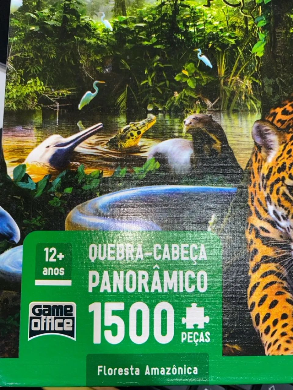Quebra-cabeça Panorâmico Floresta Amazônica 1500 peças - Foto 3