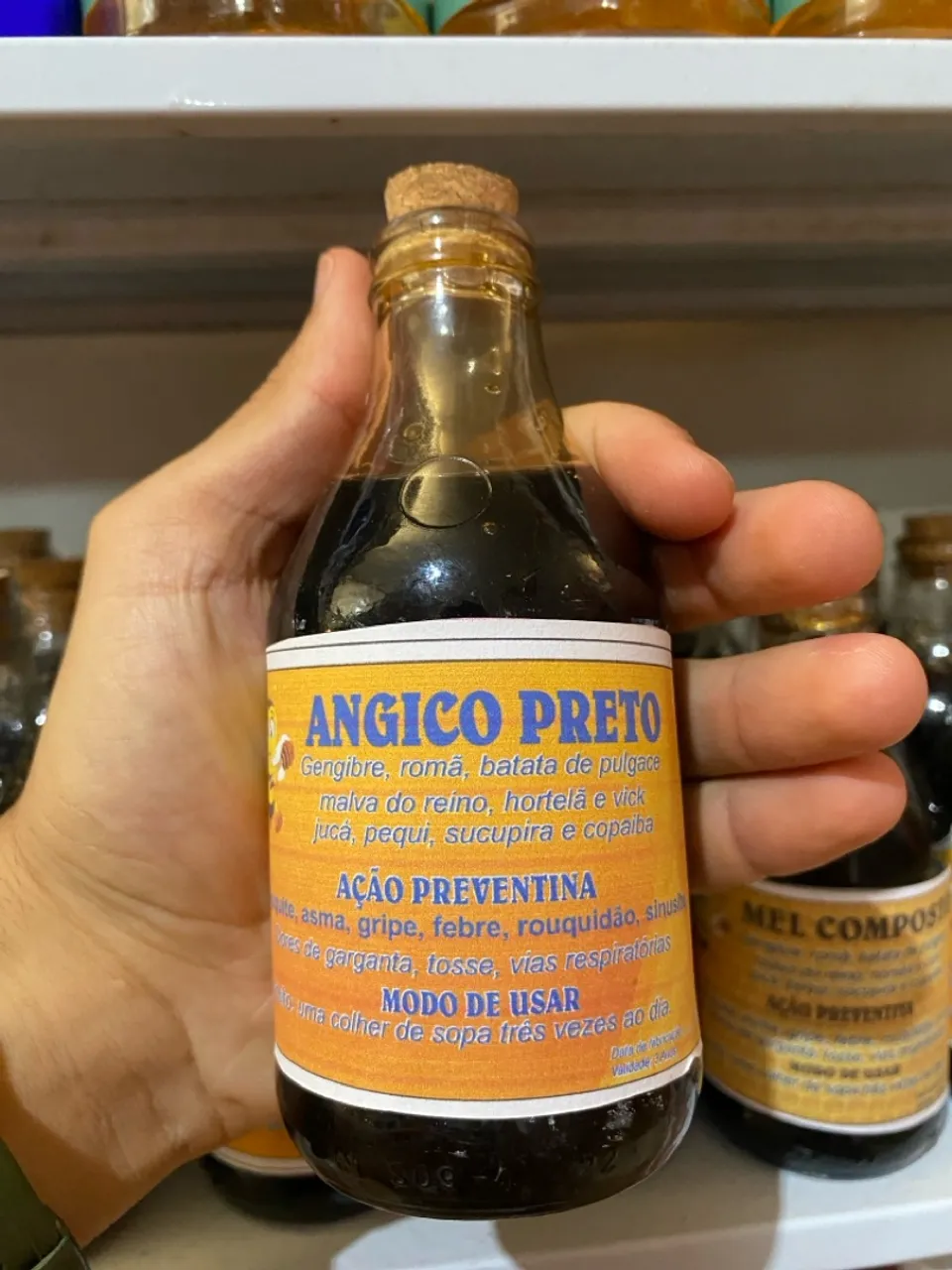 Angico Preto - Xarope Natural para Saúde Respiratória