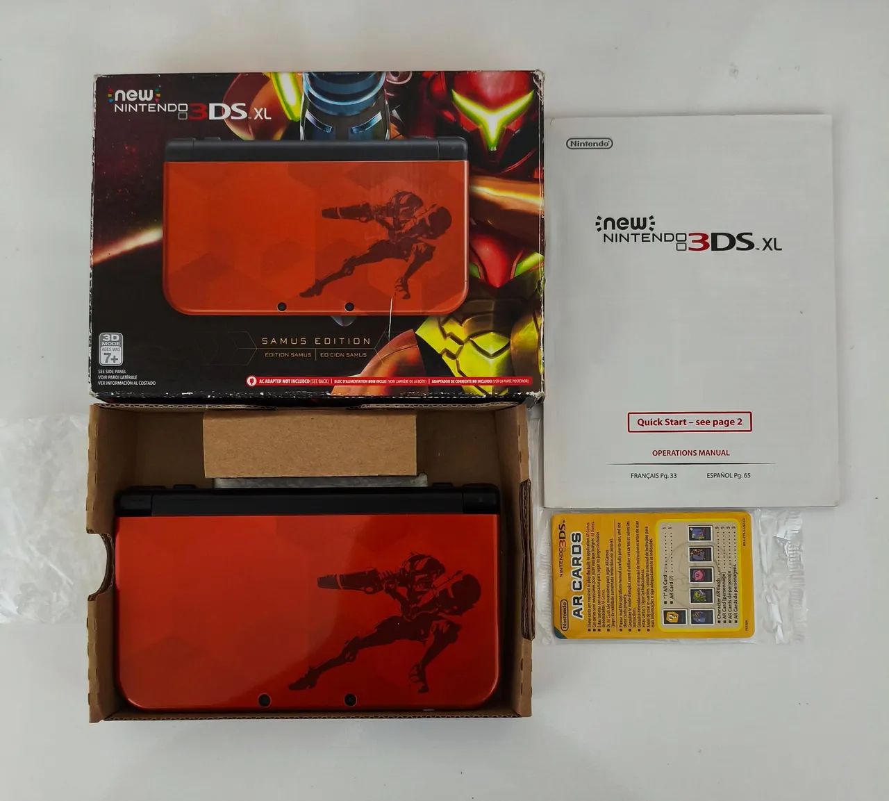 Nintendo Ds 3ds Samus Edition New Nintendo 3DS XL Samus Edition