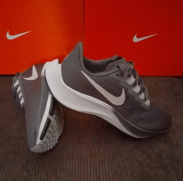 Tênis Nike Air Zoom Pegasus 37 Gray Tam 41 e 42 (original / novo) - Foto 4