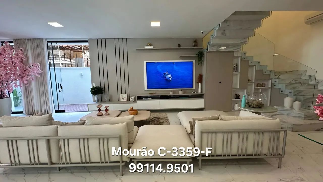 Espetacular Mansão no Alphaville 1, 484m2, 3 suítes com closet, Lazer Privativo. 100% Mobí - Foto 3