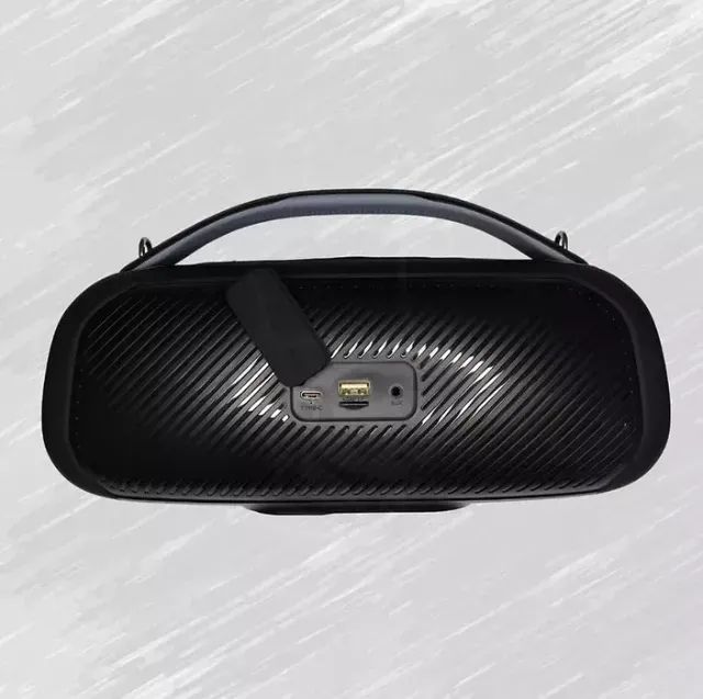Caixa De Som Bluetooth 5.3 H'maston Tn37 Ipx5 Aprova D'água Cor Preto 110v/220v - Foto 2