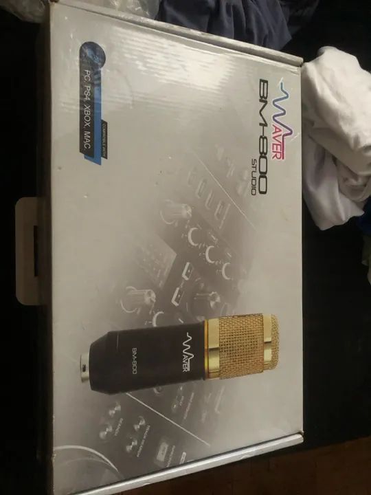 Microfone condensador BM 800 Waves original  - Foto 2