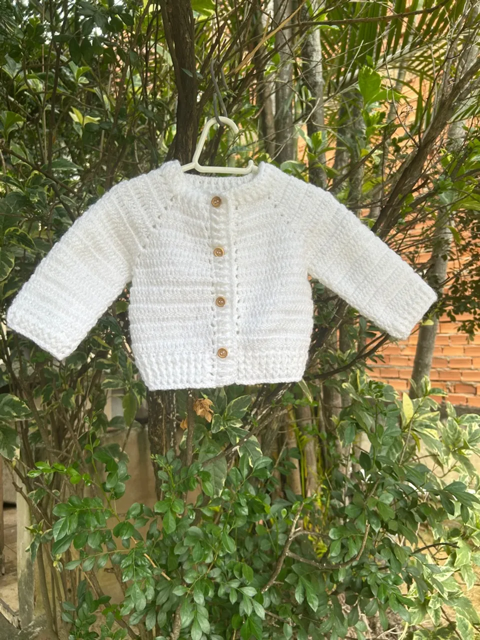 Casaco de crochê Infantil
