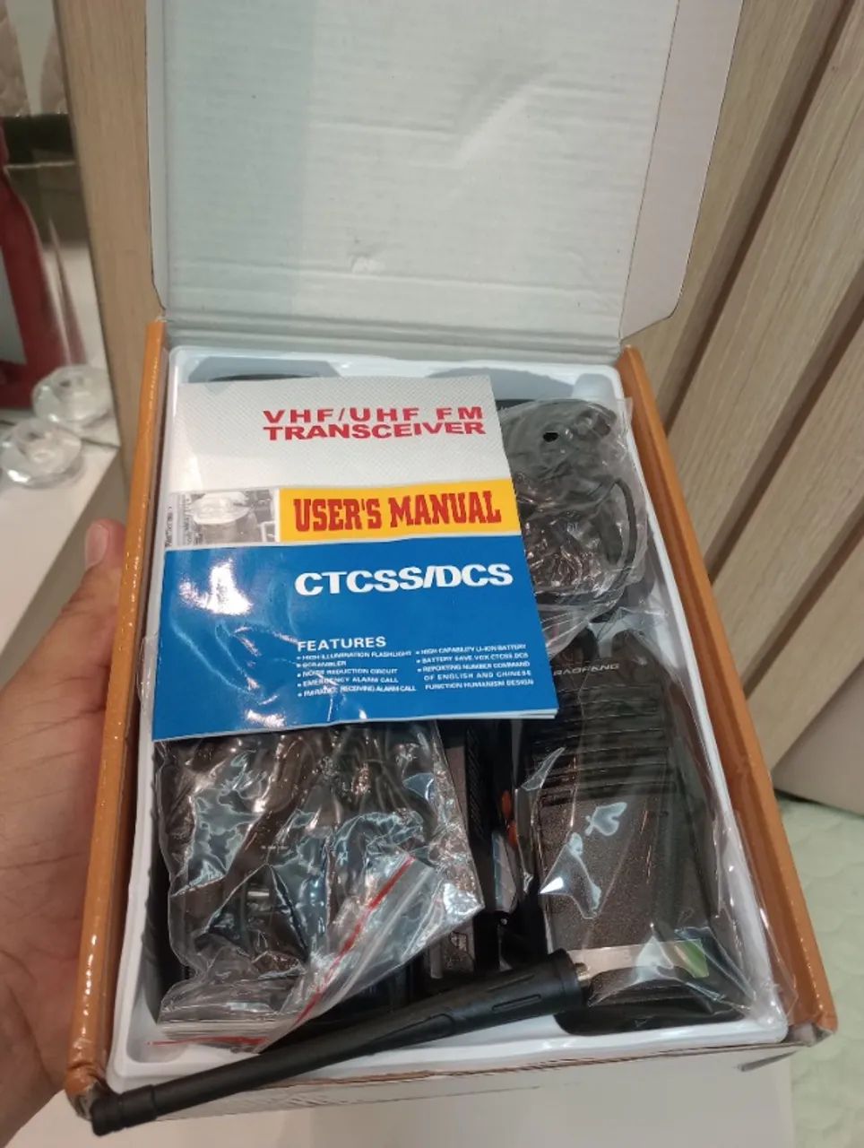Kit 2 Rádio Comunicador Walkie-Talkies Baofeng 777s 16Ch 12km com Fone - Foto 3
