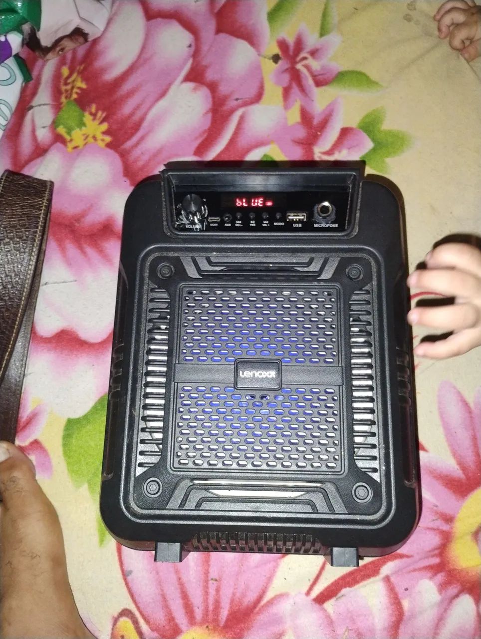 Caixa de Som Portátil Lenoxx