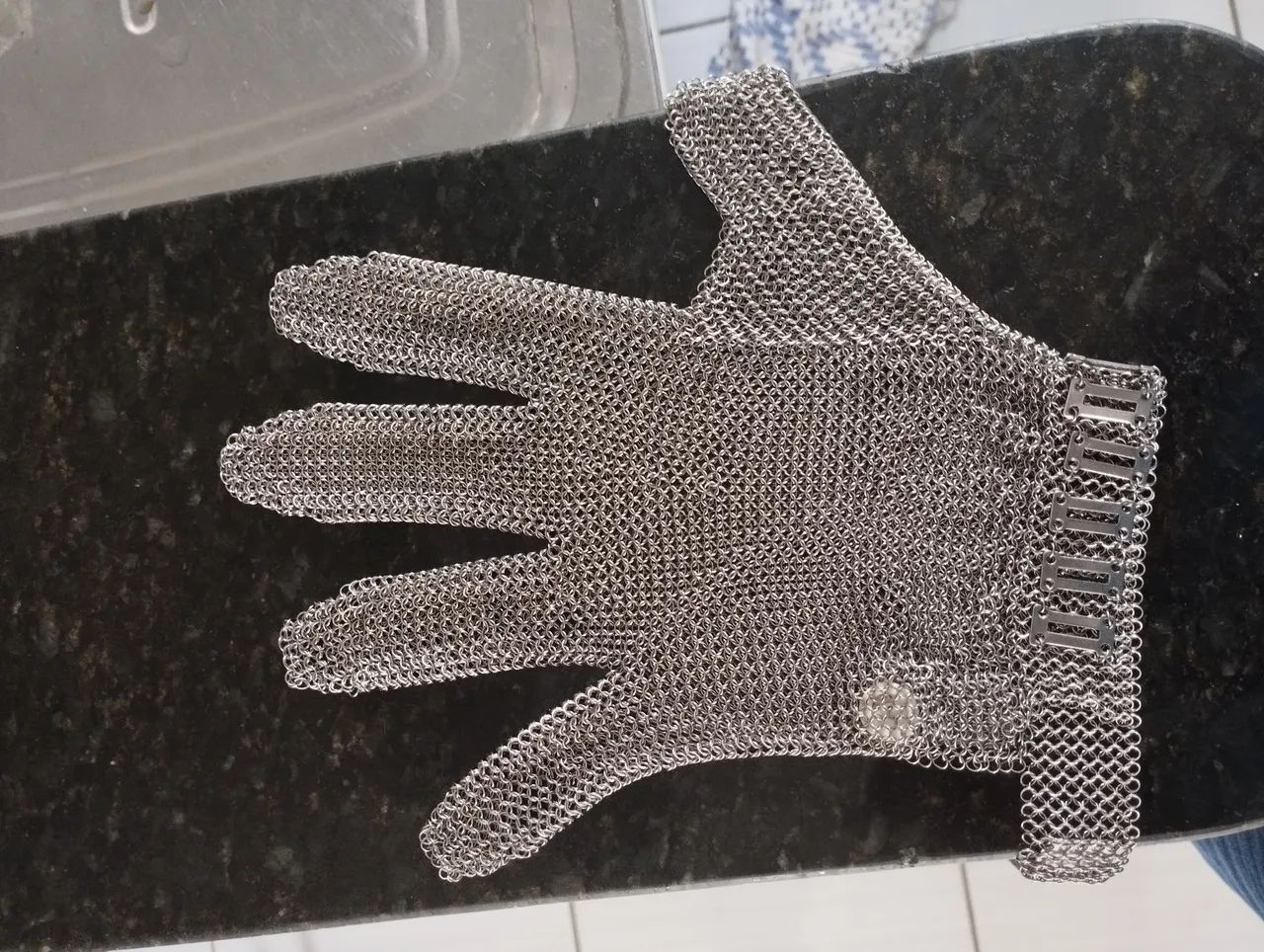 Luva de açougueiro / aço 