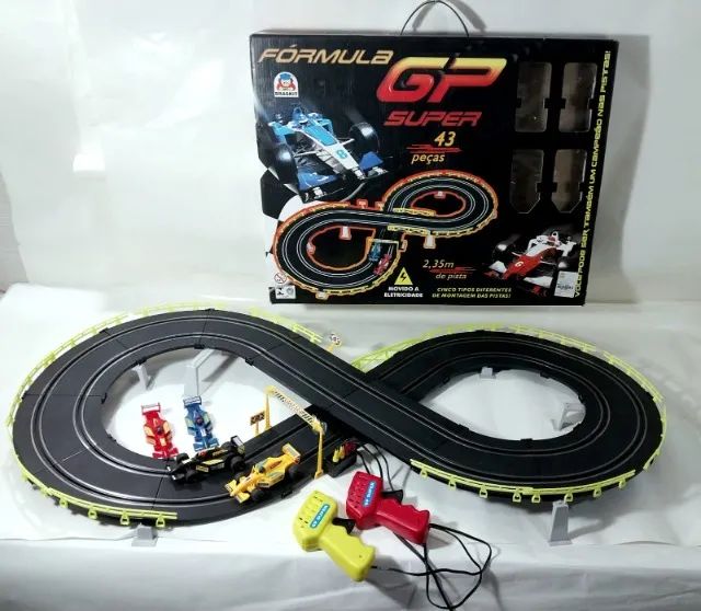 Mini Autorma BRASKIT FORMULA GP 43 PÇs MOVIDO ELETRECIDADE - 110/220V - Foto 2