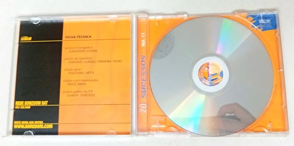 CD Musical 20 Sucessos Somzoom Antigo - Foto 5