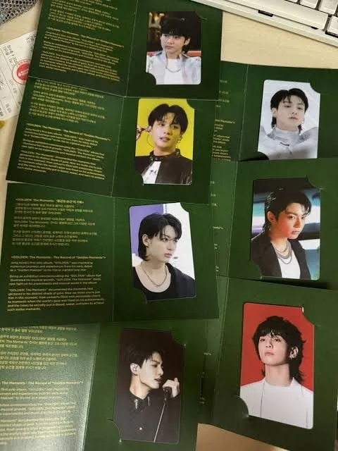 Photocard Jung Kook-Golden Exibition