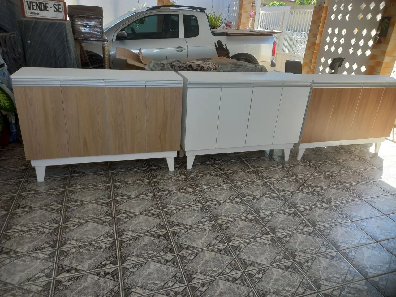 Armário amadeirado novo  - Foto 4