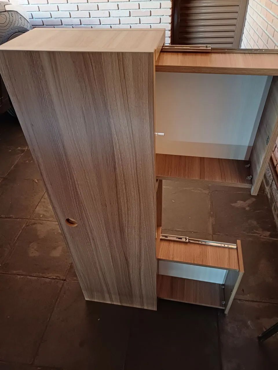 Painel para TV com Rack.64861557392130121