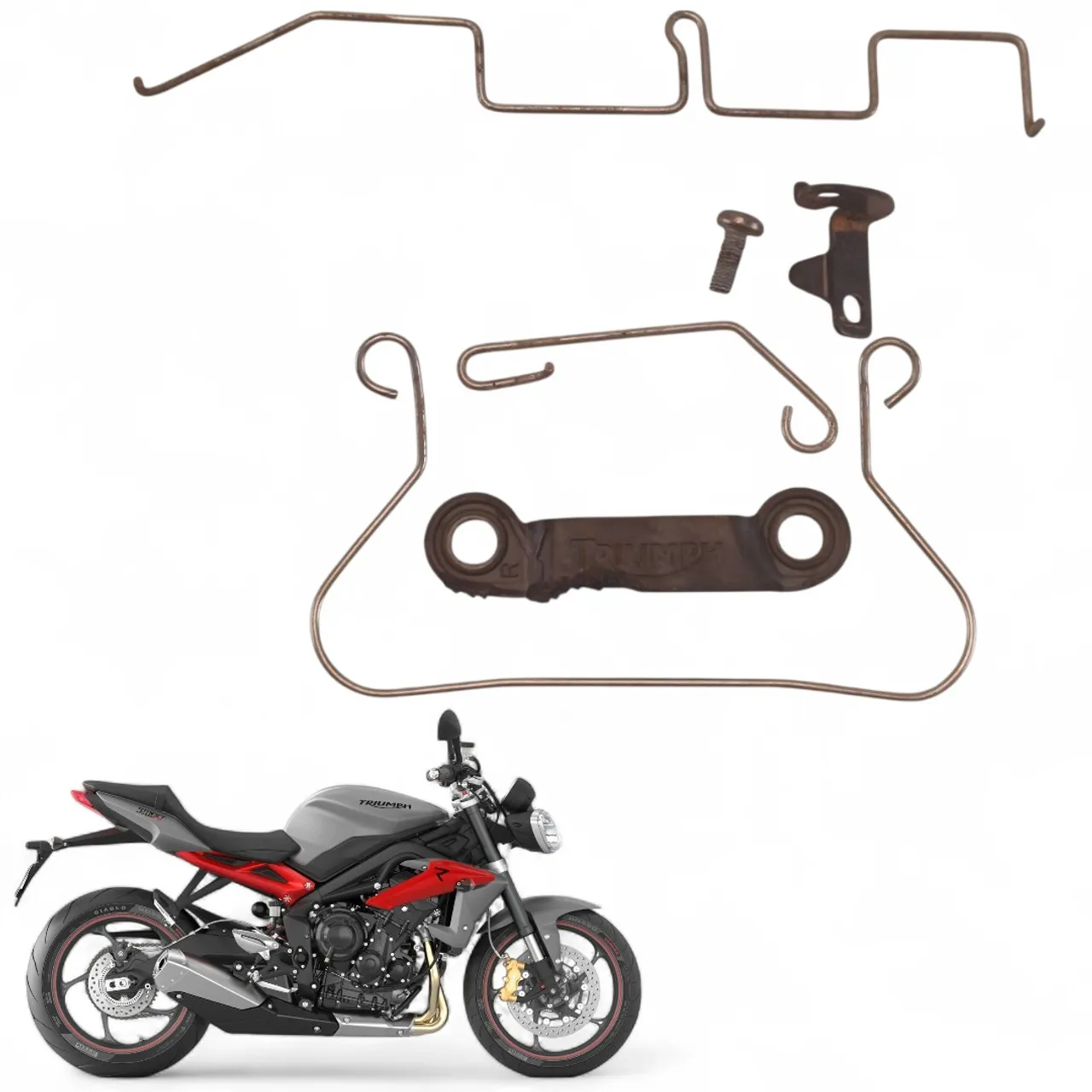 Guia Cabo Triumph Street Triple 675 2013 2014 2015 2016