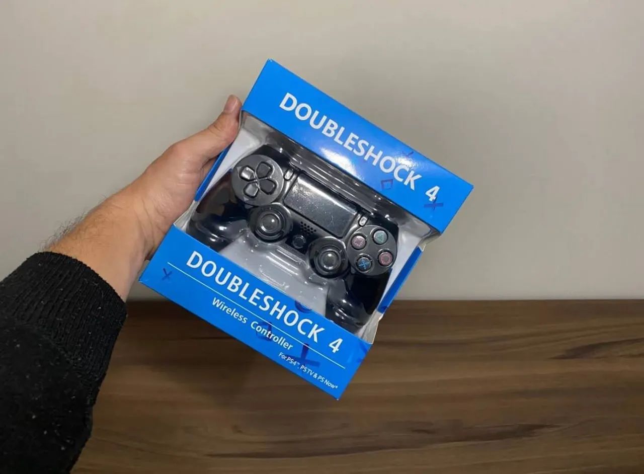 Controle sem fio para PS4 e PC - NOVO  - Foto 4
