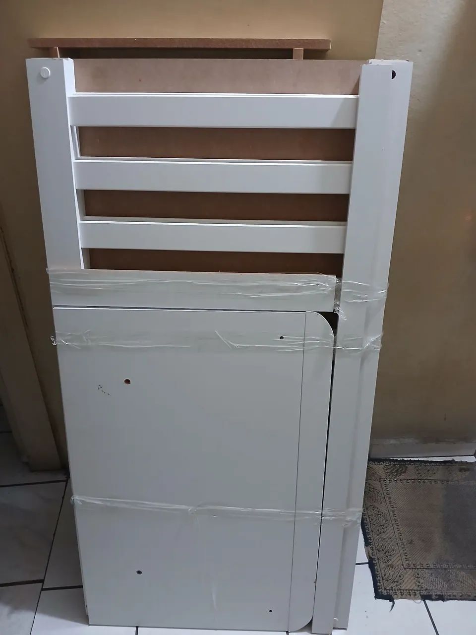 Berço Branco para Bebê em MDF