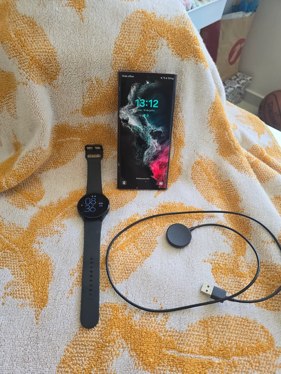 Samsung Galaxy S22 ULTRA 512gb - Com Galaxy Smartwatch4 44mm