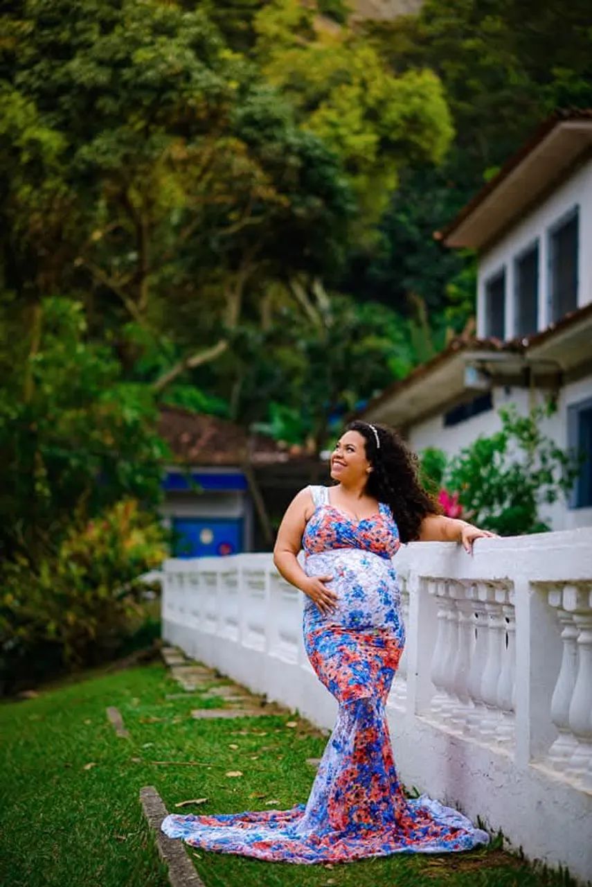Vestido de Gestante floral