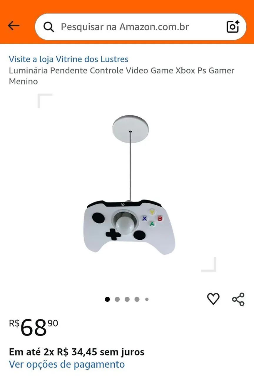 Luminária teto controle  - Foto 4