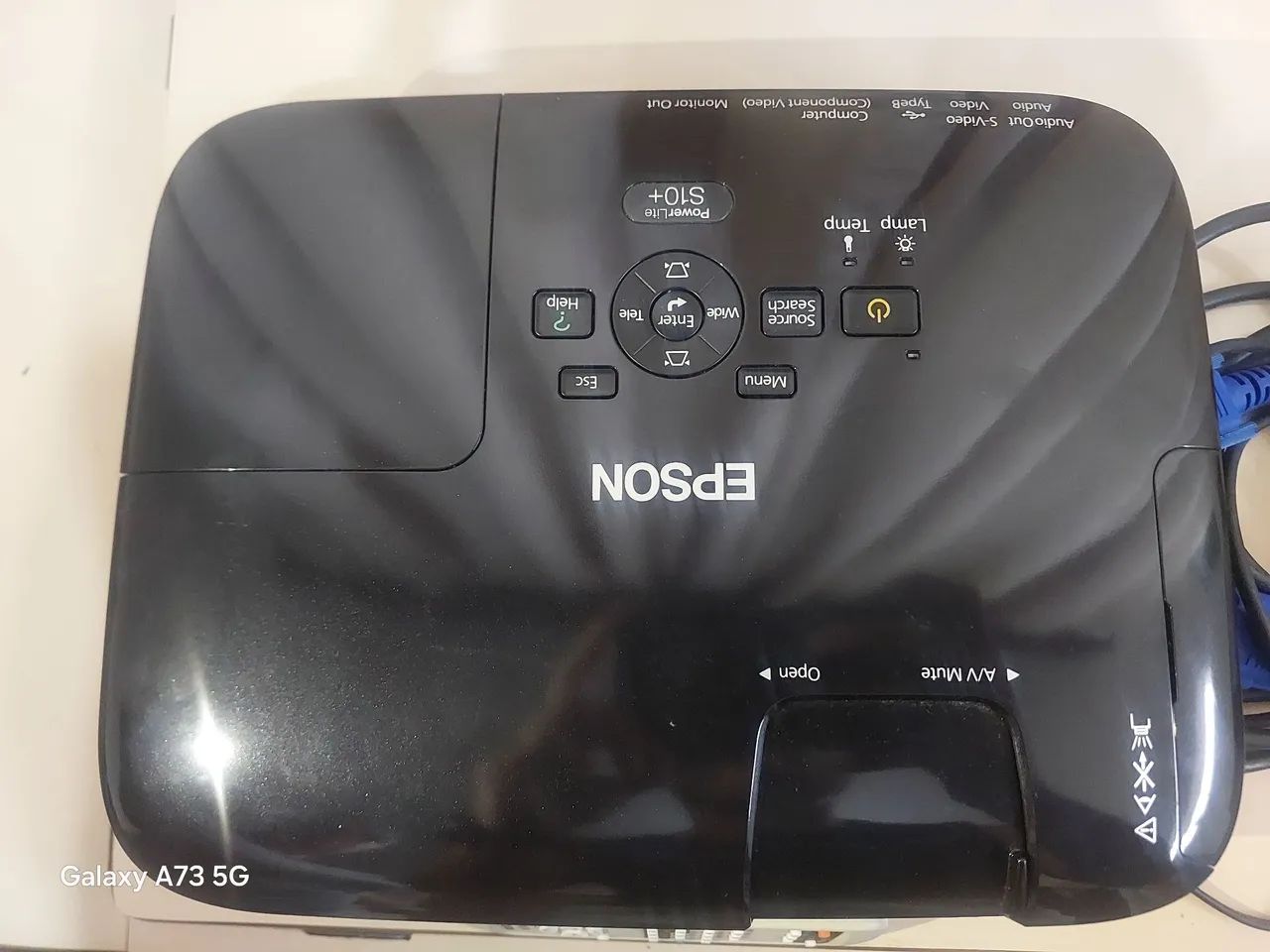 Projetor epison S10+ PowerLite + HDMI ADAPTADOR  - Foto 4