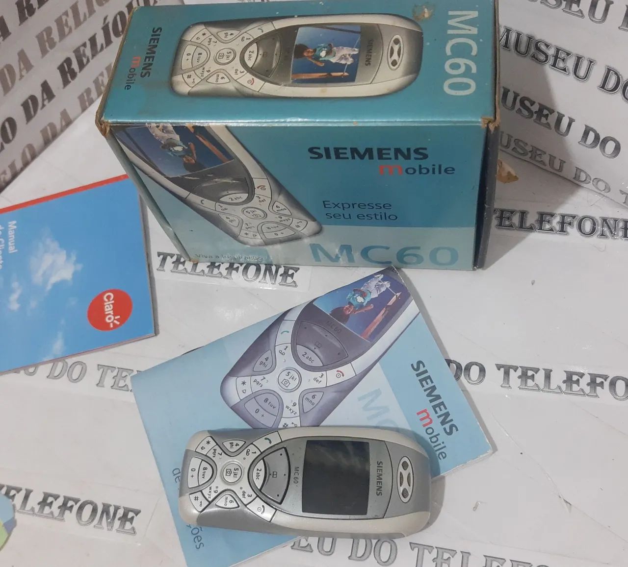 Siemens MC60 O PRIMEIRO COM CÂMERA celular antigo RELIQUIA  - Foto 2