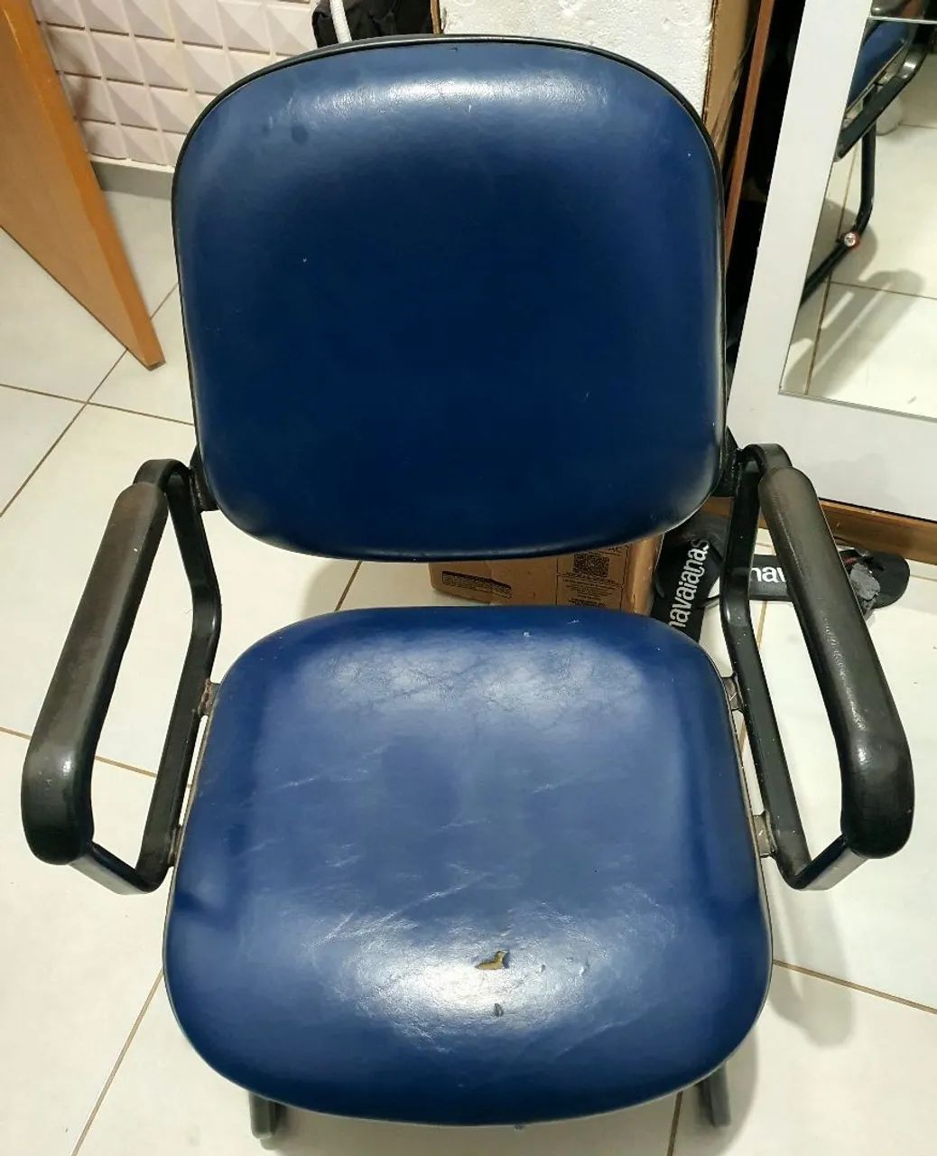 Cadeira de Escritório Azul