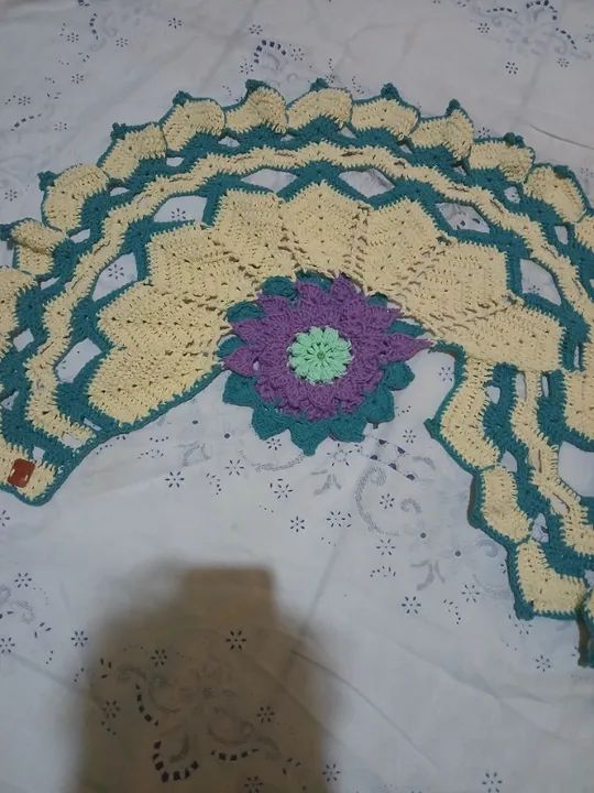 Tapete de crochê 