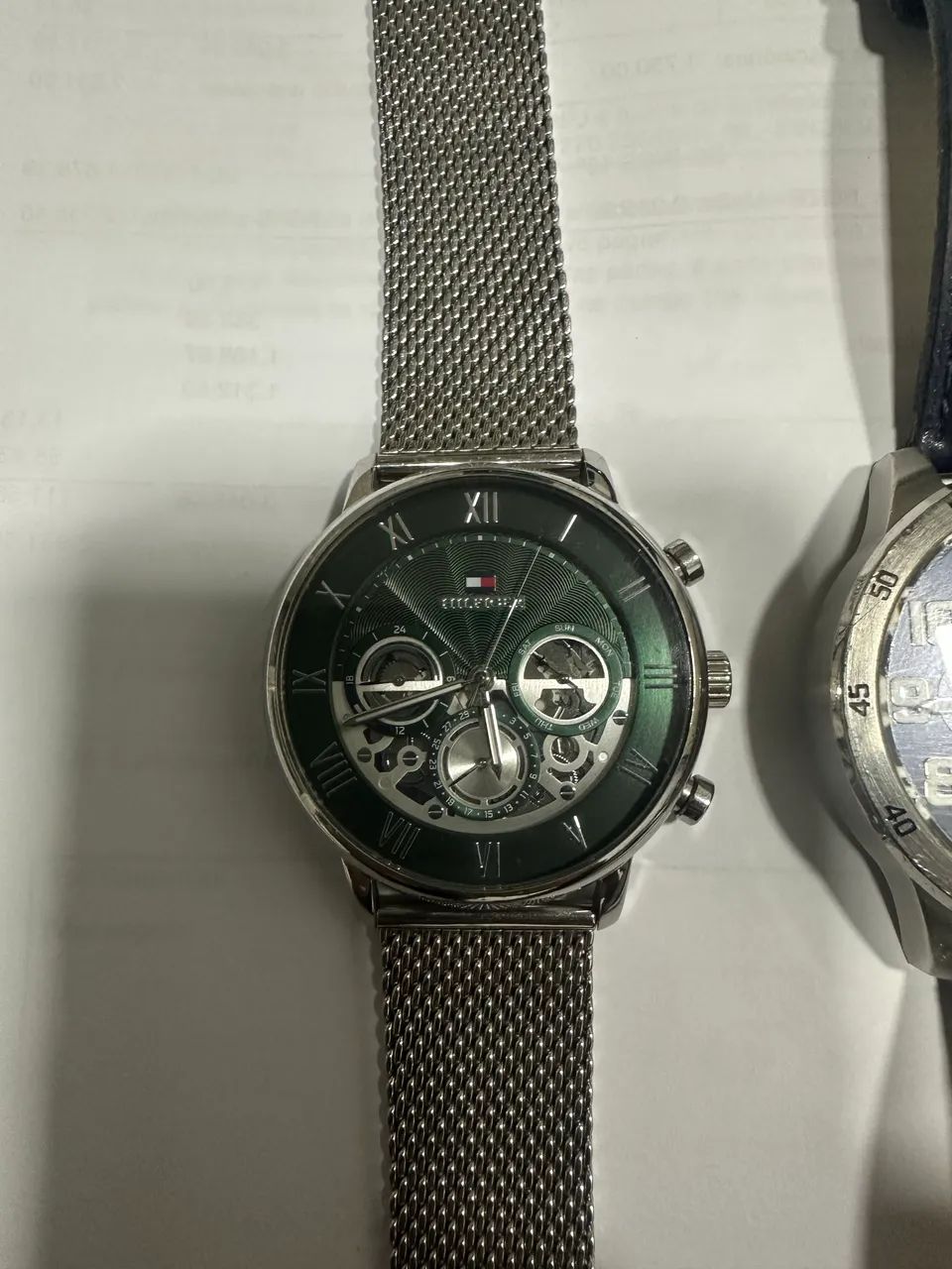 Relógio Tommy Hilfiger Masculino Aço Prateado - Modelo 1710567 - Foto 5