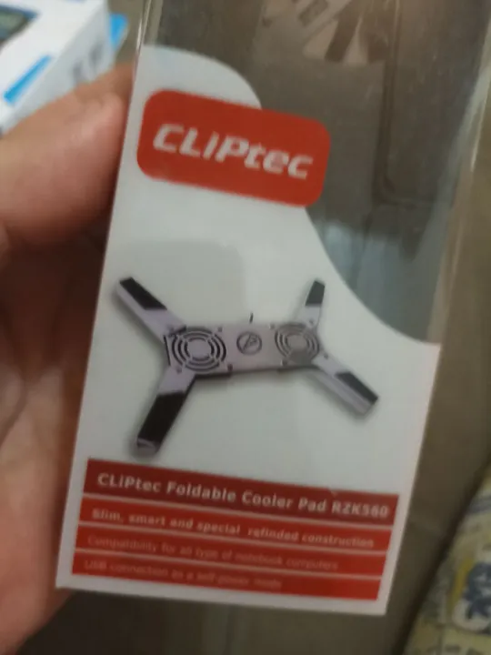Cooler para Notebook Clipe RZK560 Dobrável novo.