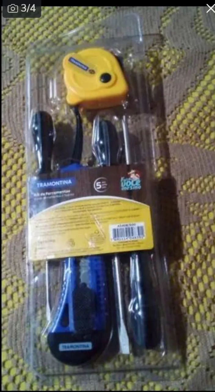 Kit de Ferramentas Tramontina com Trena