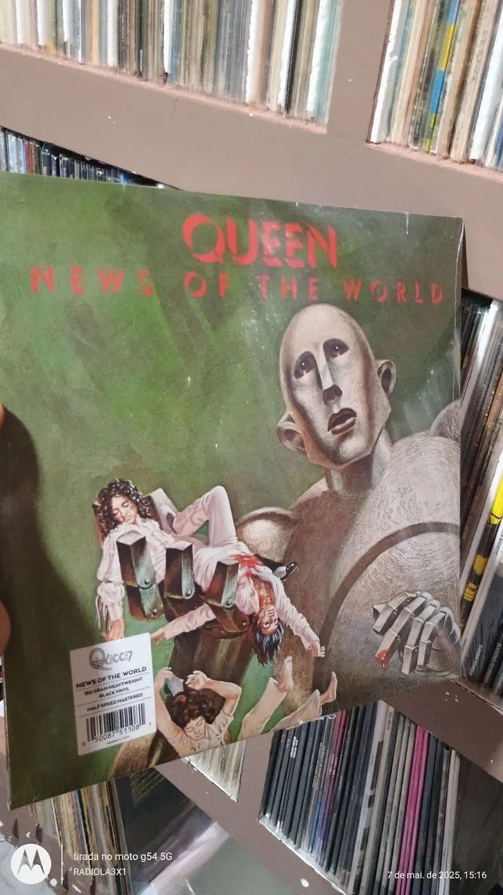 Disco de Vinil - Queen - "News of the World" 